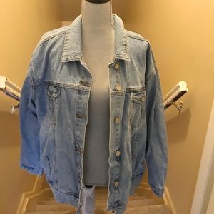 Missguided Oversized Denim Jacket -Sz 10
